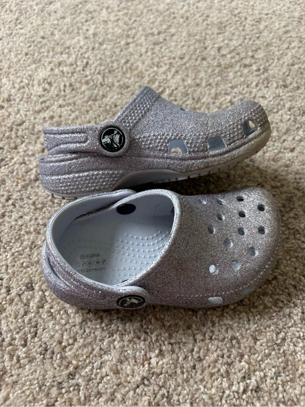 CROCS washed sanitized